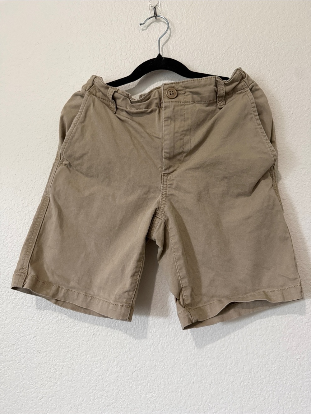 Gap Kids Casual Cotton Chino Shorts - Khaki